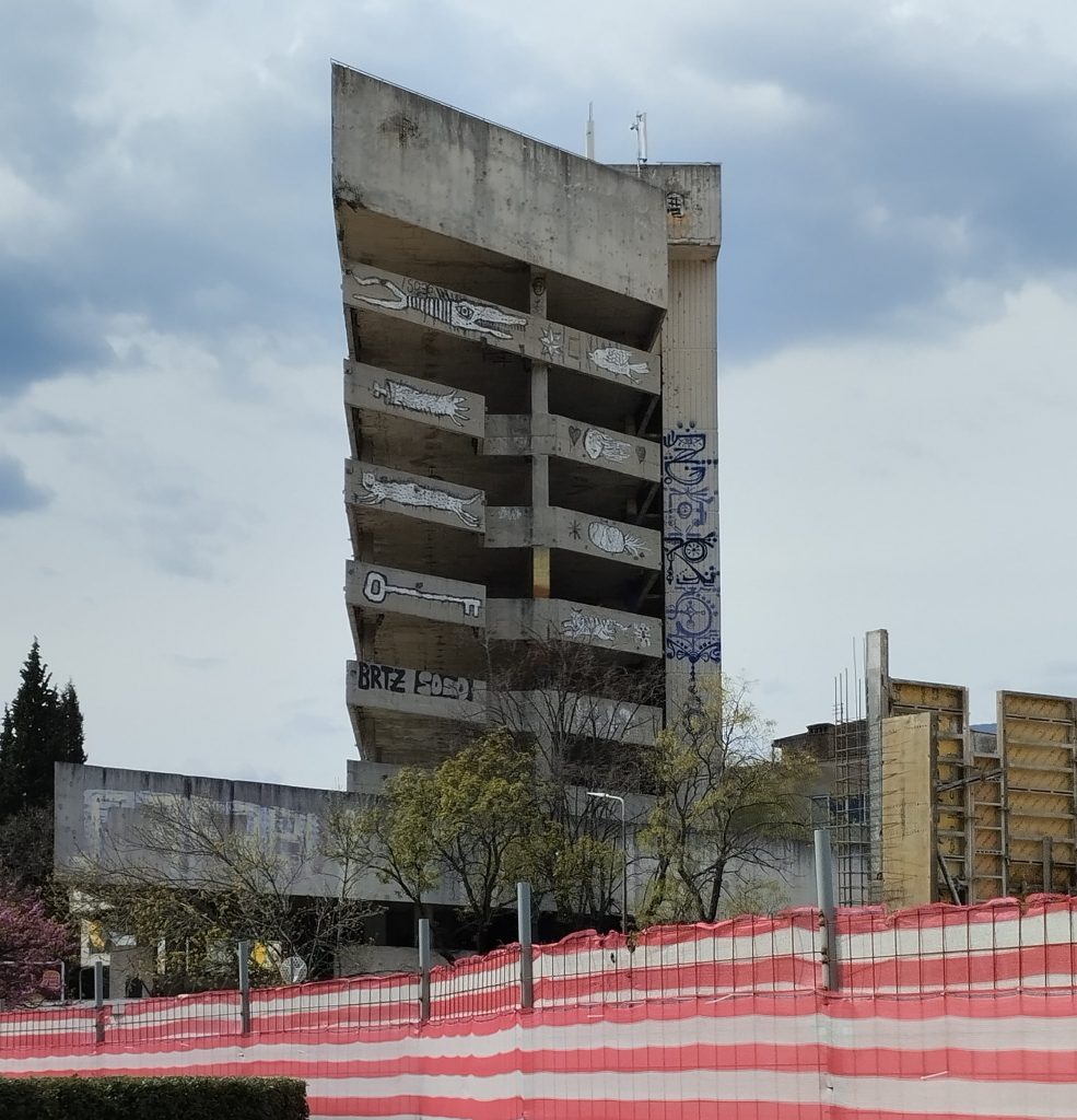 Sniper Tower, Mostar, Bosna-Hersek